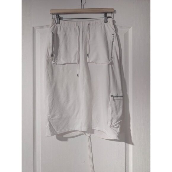 Vintage Mango | Cargo Skirt In White - Picture 1 of 7